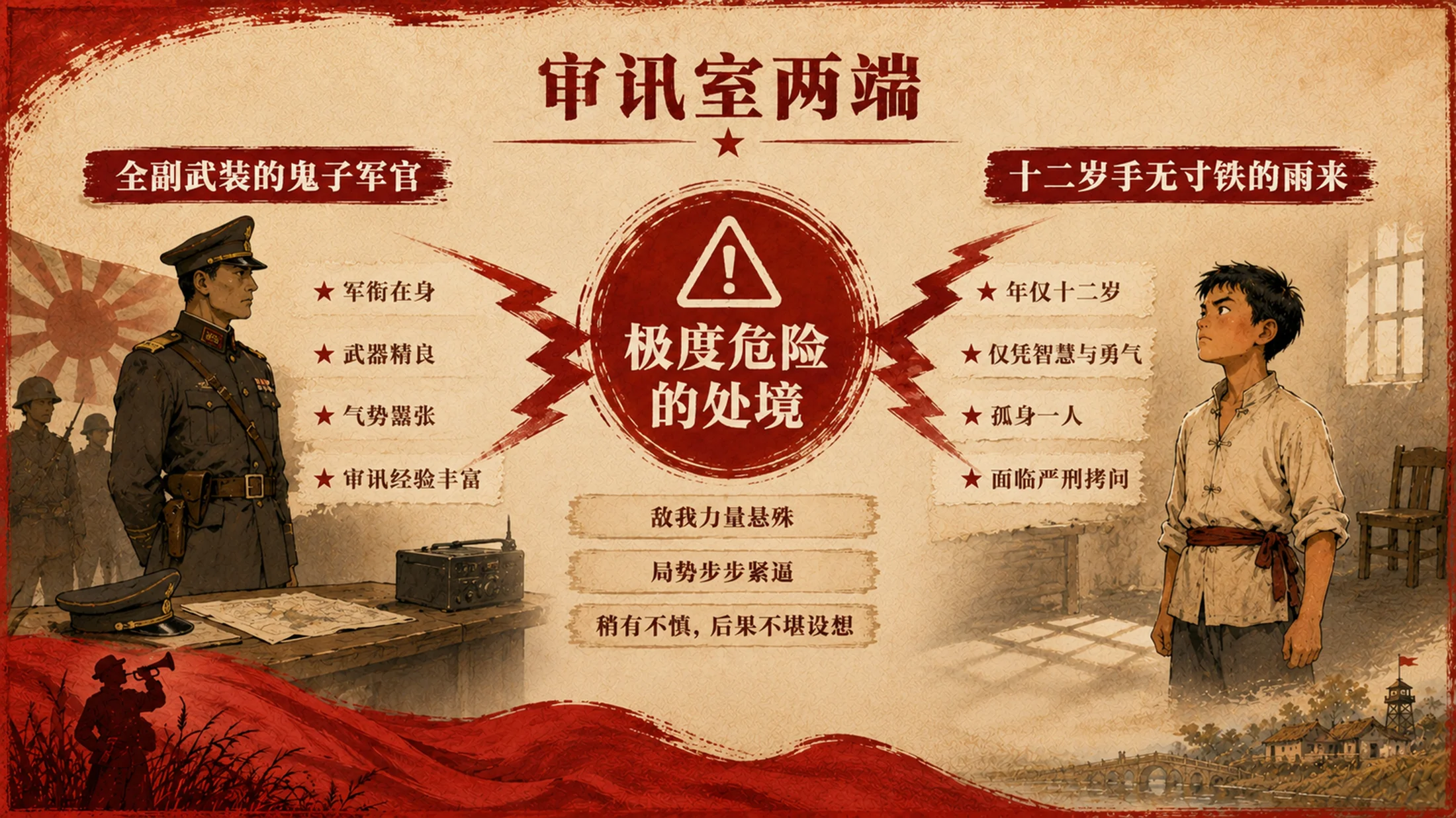 部编版小学语文四年级下册《小英雄雨来》PPT课件｜红色少年英雄公开课模板 - 预览图13