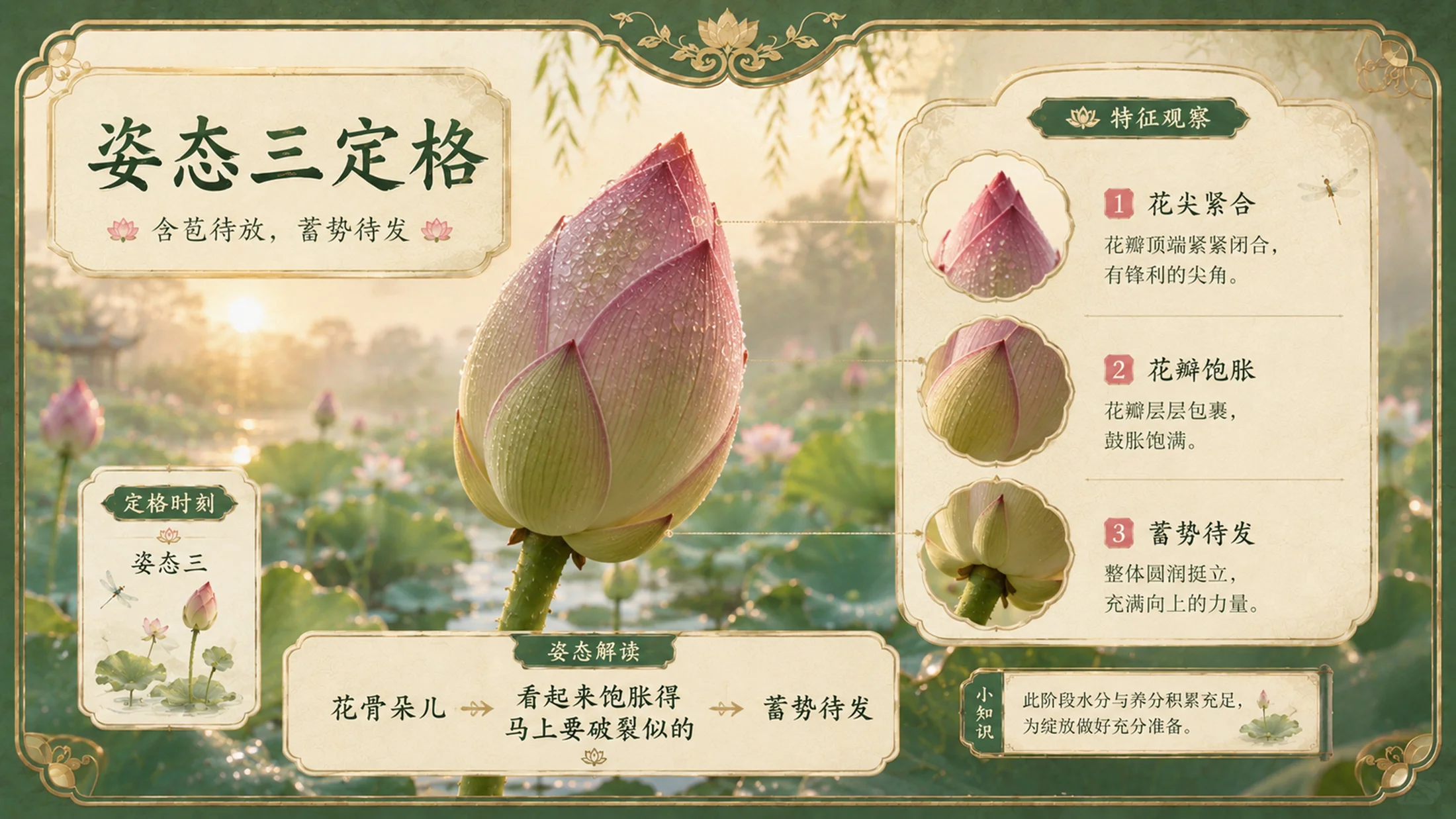 部编版小学语文三年级下册《荷花》PPT课件｜水墨诗意美文公开课模板 - 预览图5