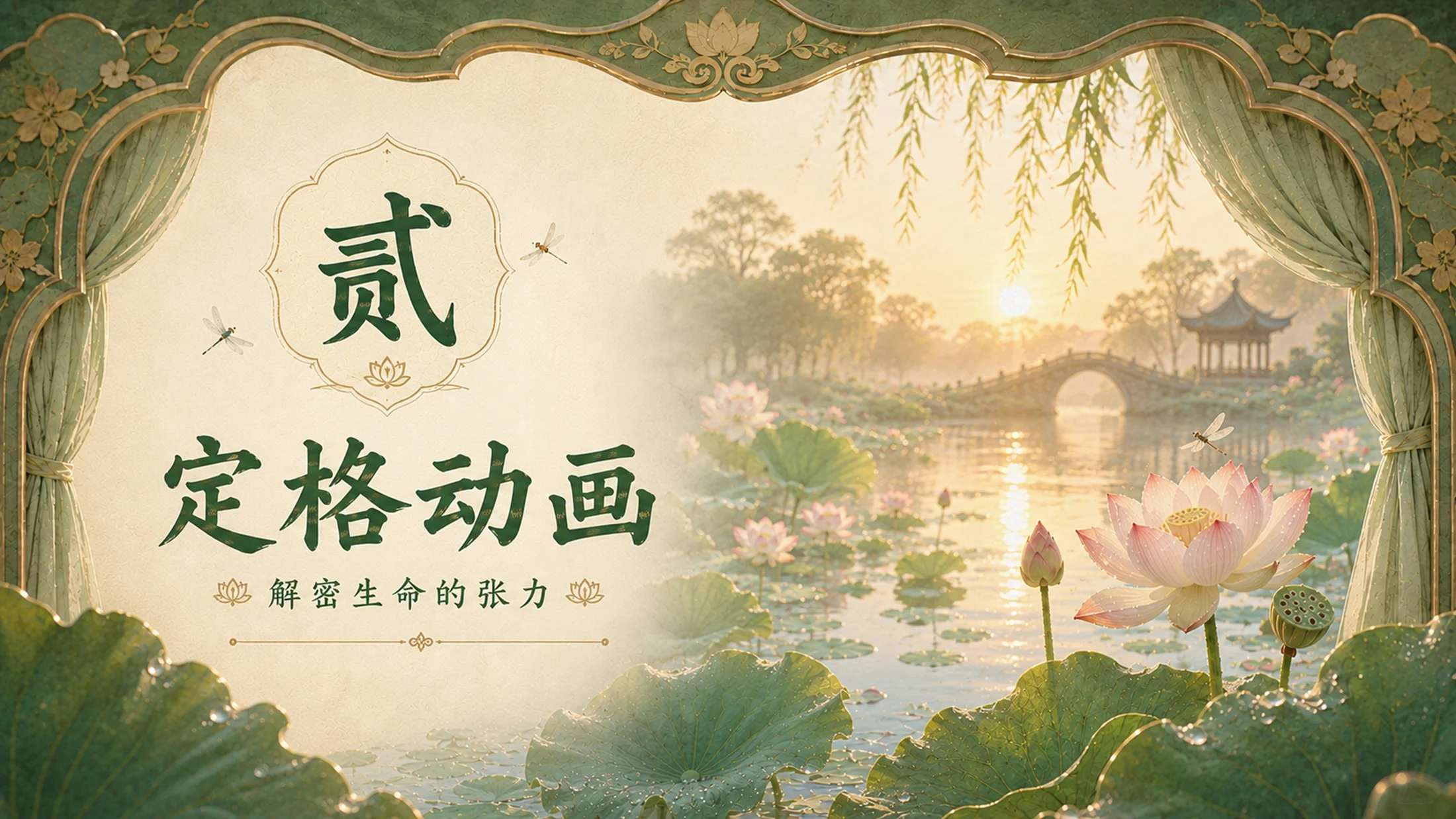 部编版小学语文三年级下册《荷花》PPT课件｜水墨诗意美文公开课模板 - 预览图6