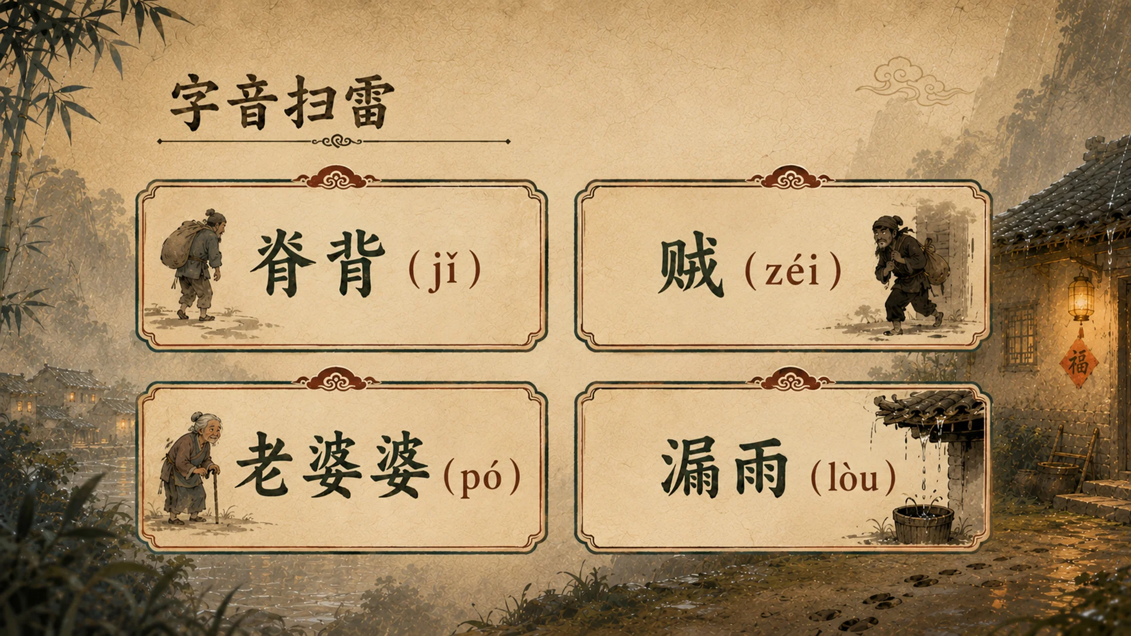部编版小学语文三年级下册《漏》PPT课件｜民间故事绘本风公开课模板 - 预览图4